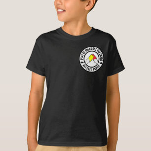Spielen nach Regeln erhalten die Karten Referenten T-Shirt