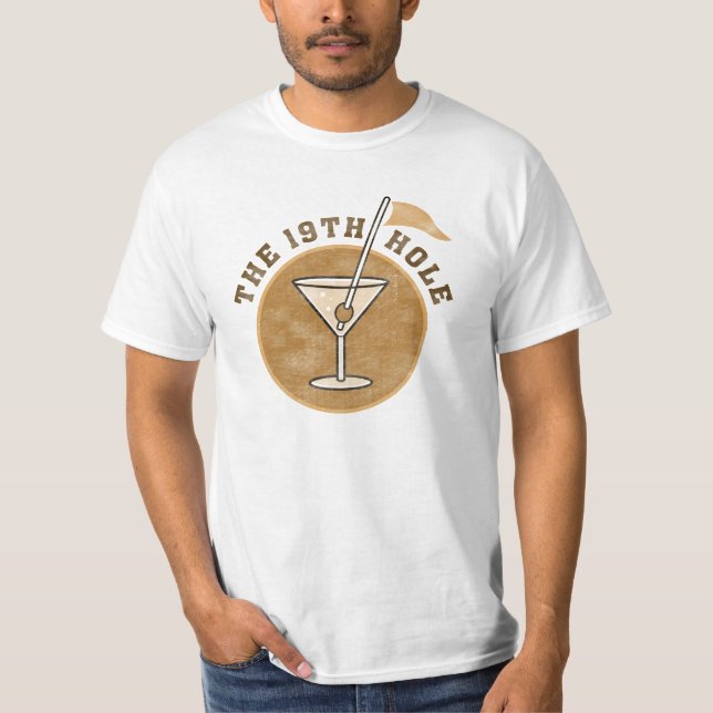 Spielen Sie 19. Loch-T - Shirts und Geschenke Golf (Vorderseite)