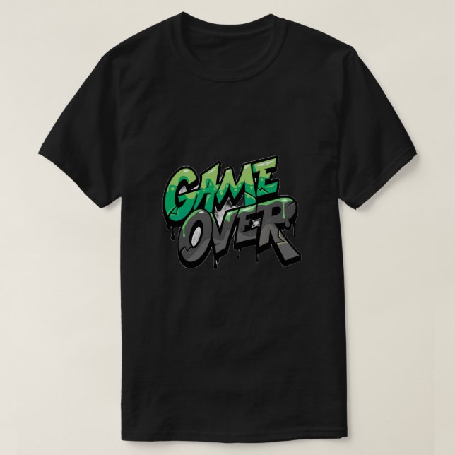 Spielen Sie ab, wenn Sie das Spiel beginnen T-Shirt (Design vorne)