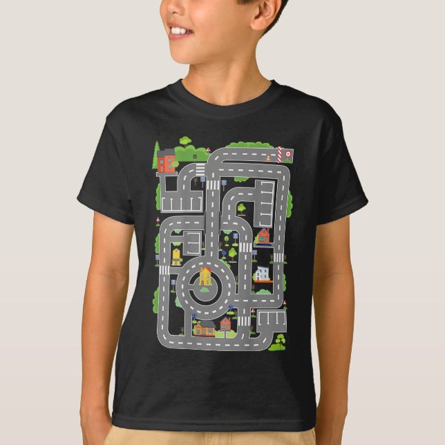 Spielen Sie Autos auf dem Track-Fan des HinterPlay T-Shirt (Vorderseite)