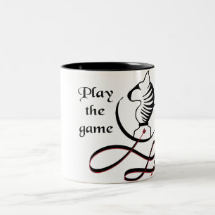 Spielen Sie den GAME Bull Terrier Zweifarbige Tasse