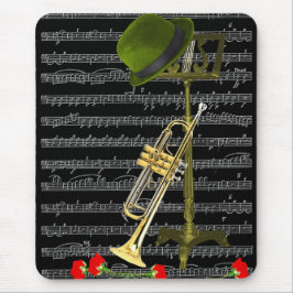 Spielen Sie die Musik. Mousepad