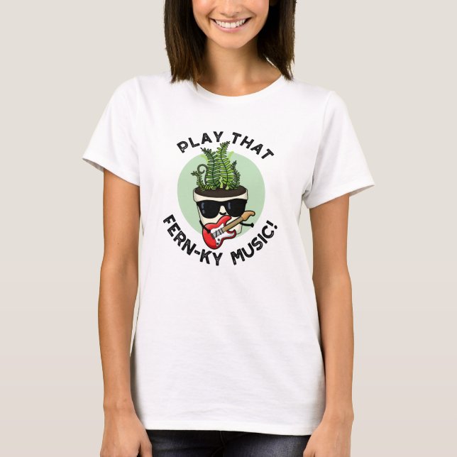 Spielen Sie diese lustige Pflanze-Puppe T-Shirt (Vorderseite)