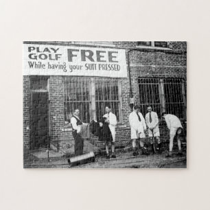 Spielen Sie frei Golf (während Sie Ihren Anzug ge
