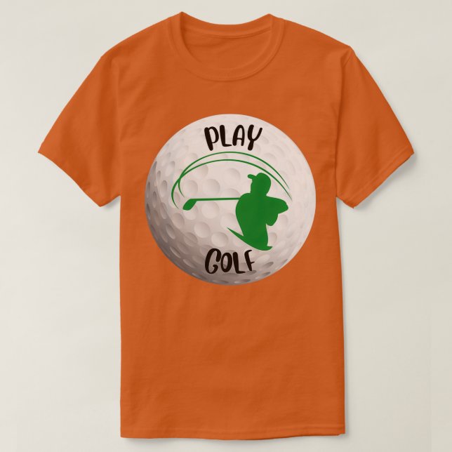 Spielen Sie Golf Triple T-Shirt (Design vorne)