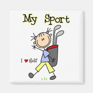 Spielen Sie meine Sport-T - Shirts und Geschenke Magnet