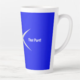 Spielen Sie nicht damit, diesem Teil. Blk/White Ko Milchtasse