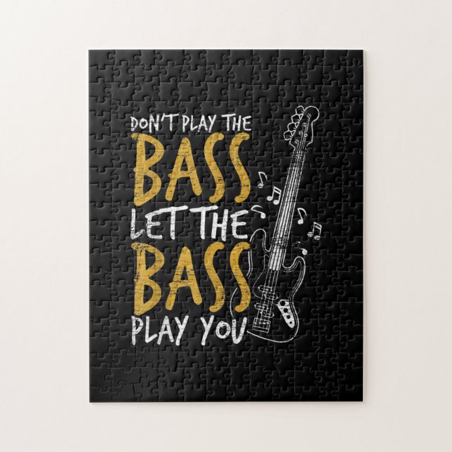 Spielen Sie nicht die Bass-Gitarre Lassend (Vertikal)