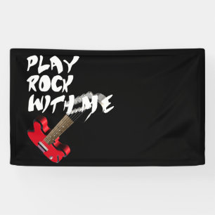 Spielen Sie Rock mit mir Banner