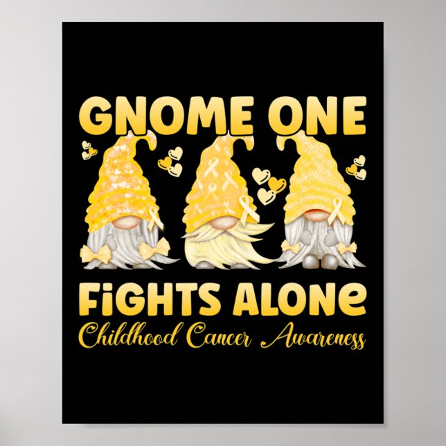 Spielen Sie sich einen Kampf allein Gold Kindheit  Poster (Vorne)