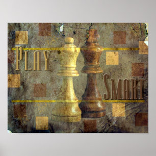 Spielen Sie Smart, Copyright Karen j. Williams Poster