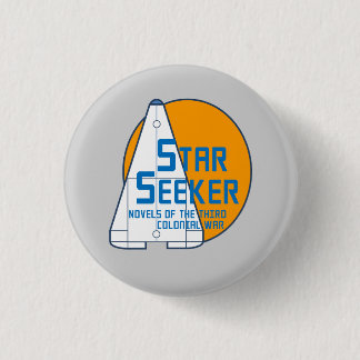 Spielen Sie Sucher-orange Logo-Knopf - starship Button