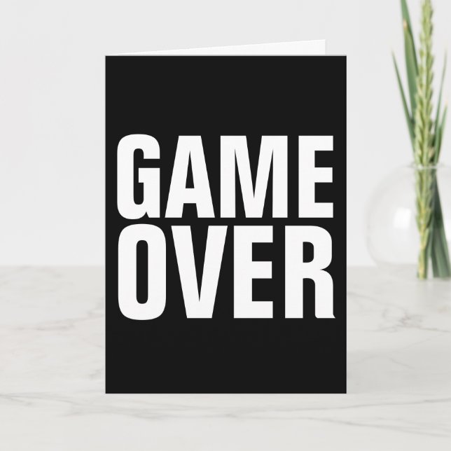 SPIELEN ÜBER FUNNY WEDING VERLOBUNG GREETING CARDS KARTE (Vorderseite)