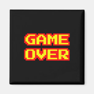 Spielen über Vintage Videospiele im Retro-Arcade-B Magnet
