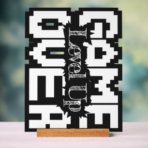 Spielen, Vintage Klassiker wiederbeleben und Level Acrylschild