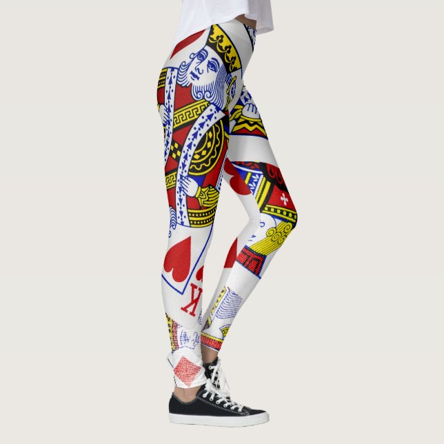 SPIELEN VON VON CARDS-2 LEGGINGS (Rechts)