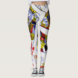 SPIELEN VON VON CARDS-2 LEGGINGS