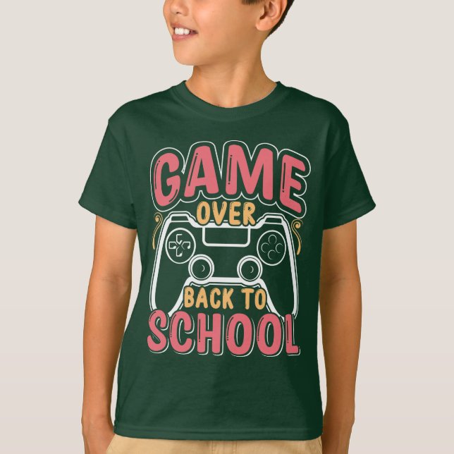 SPIELEN WIEDER IN DIE SCHULE T-Shirt (Vorderseite)