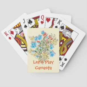 Spielen wir Canasta-Karten Spielkarten