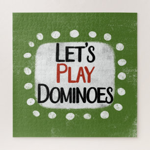 Spielen wir Dominoes Jigsaw Puzzle