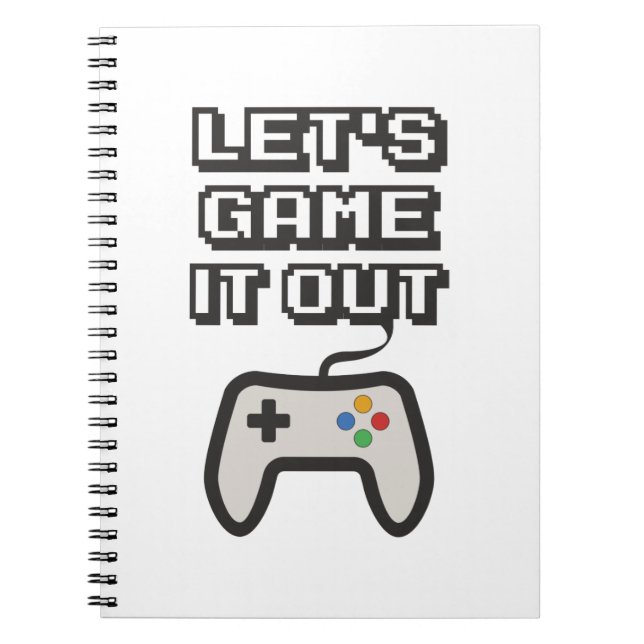 Spielen wir es aus notizblock (Vorderseite)