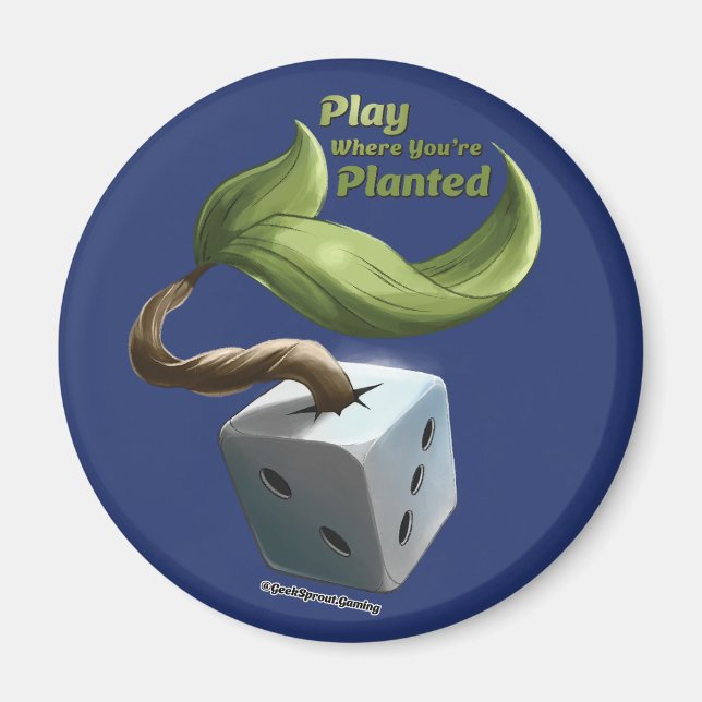 Spielen, wo du gepflanzter Magnet bist (Vorne)