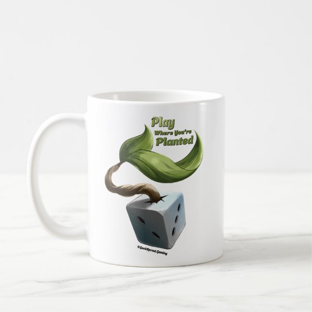 Spielen, wo Sie gepflanzte Tasse sind (Links)