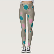 Spielend Retro große Moleküle Universale rosa Blau