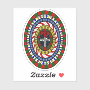 Spielend Weihnachtskleber Aufkleber