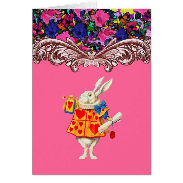Spielende Blume ~ Karte (Vorne)