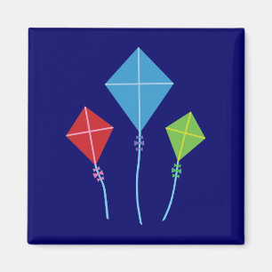 Spielende Drachen Magnet