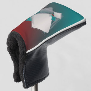 Spielende Fibonacci-Quadrate Golf Headcover