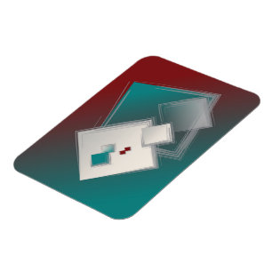 Spielende Fibonacci-Quadrate Magnet
