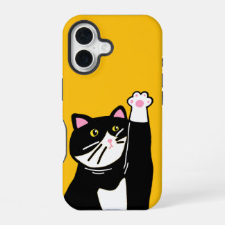 Spielende Katze iPhone 16 Hülle
