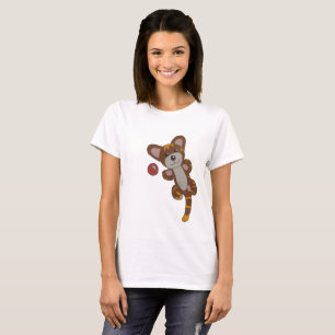 Spielende Katze T-Shirt
