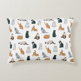 Spielende Katzen Akzente Kissen