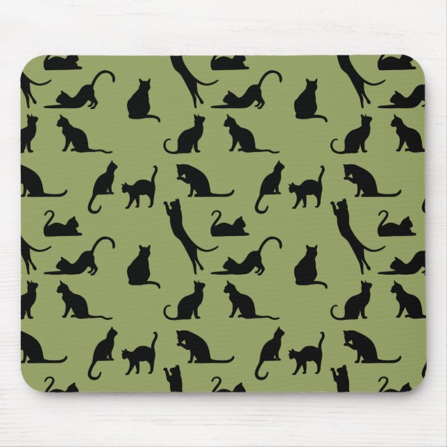 Spielende Katzen-Mauspad Mousepad (Vorne)
