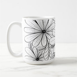 Spielende Petals-Tasse Kaffeetasse