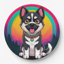 Spielender Cartoon Dog