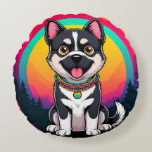 Spielender Cartoon Dog
