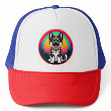 Spielender Cartoon Dog