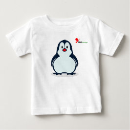 Spielender Penguin Baby T - Shirt