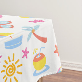 Spielender Sommer Tischdecke