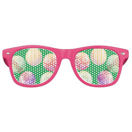 Spielender Spaß Rosa Rahmen Kostüm Partybrille