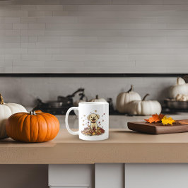 Spielender Welpe Kaffeetasse