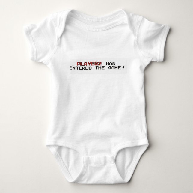 Spieler 2 hat The Game-Baby-Bodysuit betreten Baby Strampler (Vorderseite)