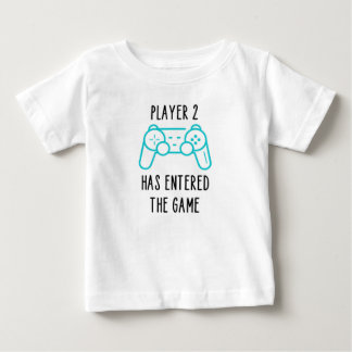 Spieler 2 ist ins Spiel gekommen - Baby Announceme T-shirt