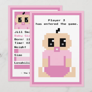 Spieler 3 hat die Anreisekarte für das Game Baby a Einladung