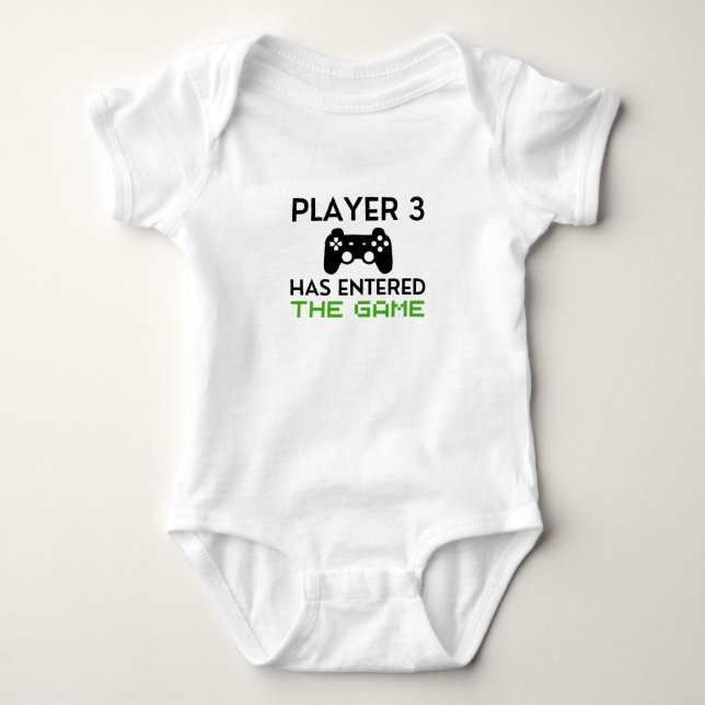 Spieler 3 hat sich ins Spiel eingeschaltet - Video Baby Strampler (Vorderseite)