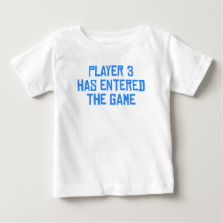 Spieler 3 ist in das Spiel eingetreten Baby T-shirt